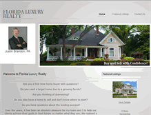 Tablet Screenshot of justinbrandonhomes.com